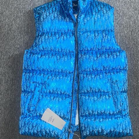 dior gilet blue|christian dior blazer men's.